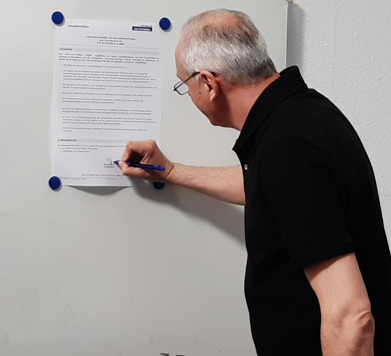Unterschrift PG